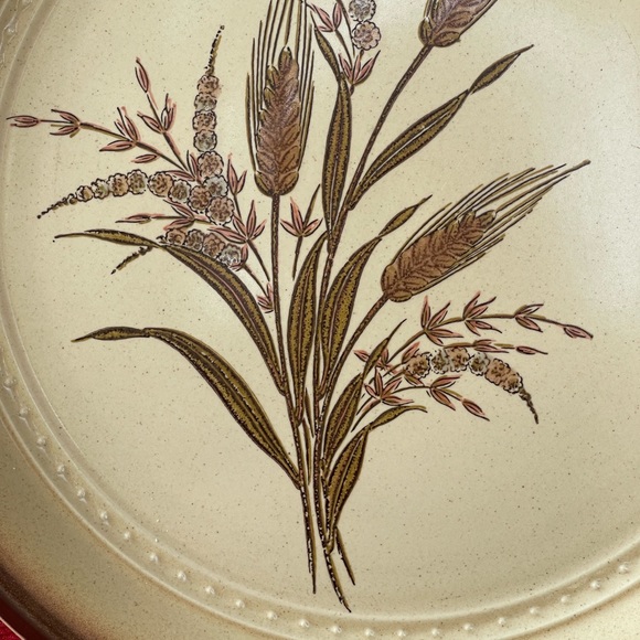 4 Vintage Arita Country Kitchen Honey Wheat Dinner plates , great condition 1970 - Picture 2 of 4